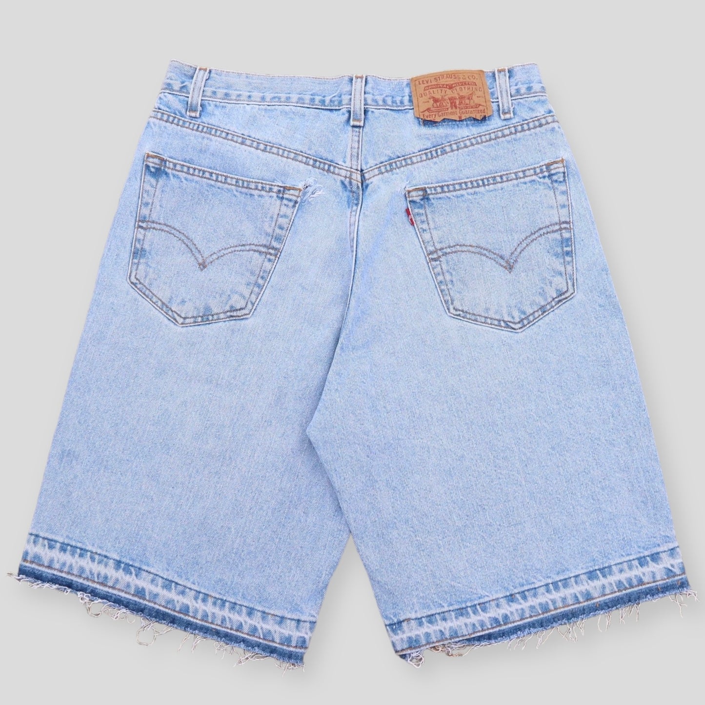 Vintage Levi’s [Patched Work] Denim Shorts - 33