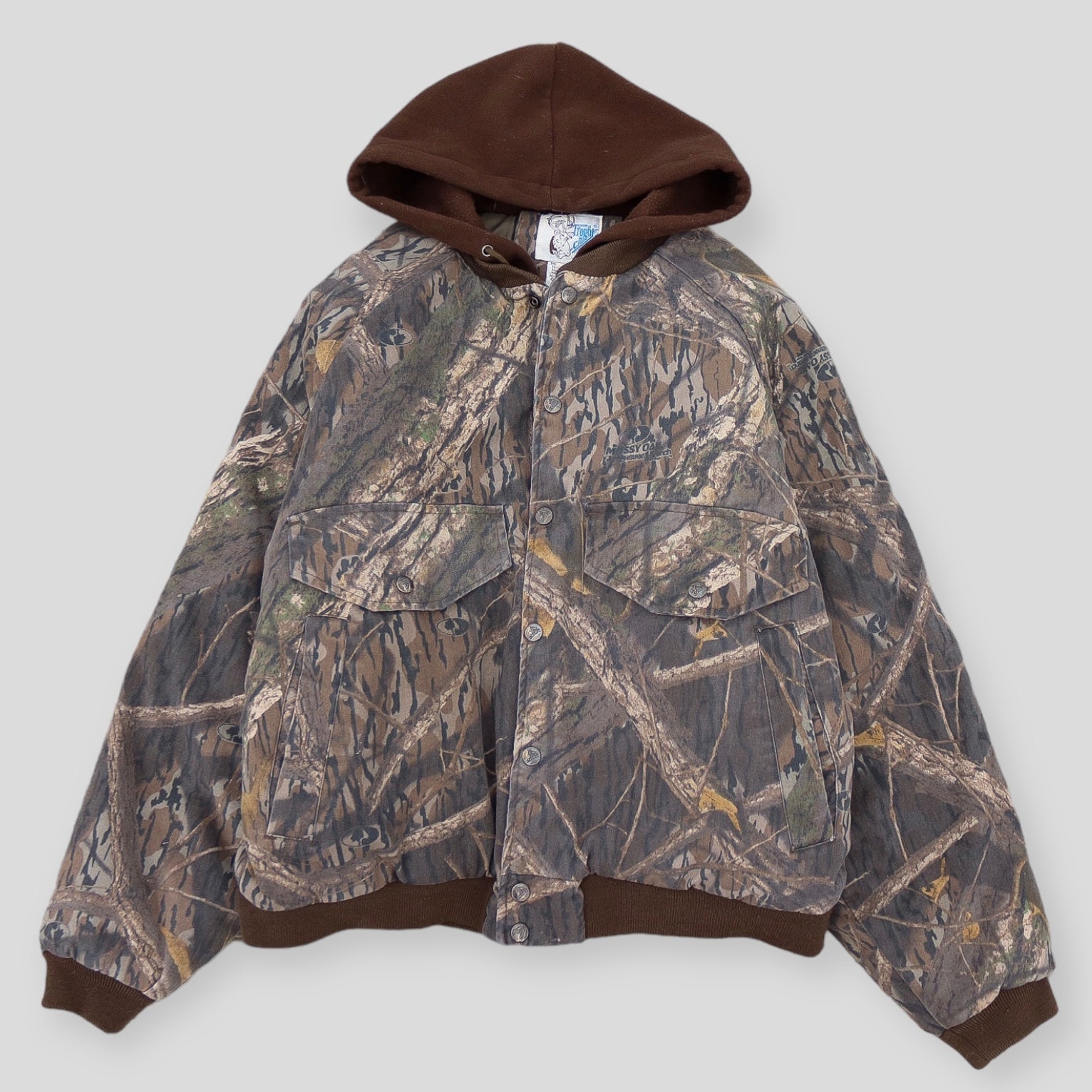 90s Mossy Oak Camo Jacket - backtovida