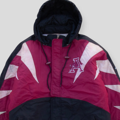 90s Arkansas Razorbacks APEX Puffer Jacket - L