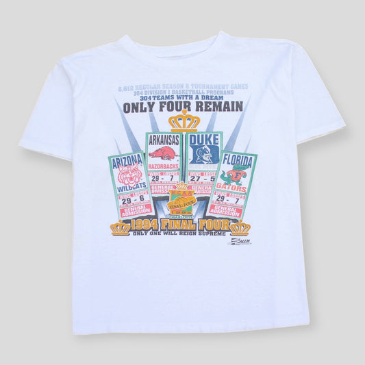 1994 NCAA Final Four “Only Four Remain” Game Tee - L