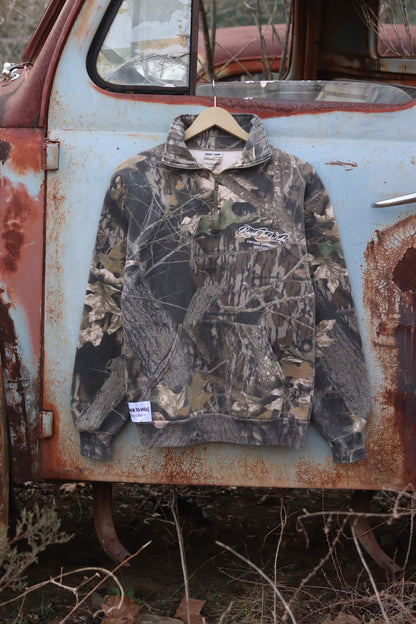 [BTV] Aged into Purpose Quater zip camo