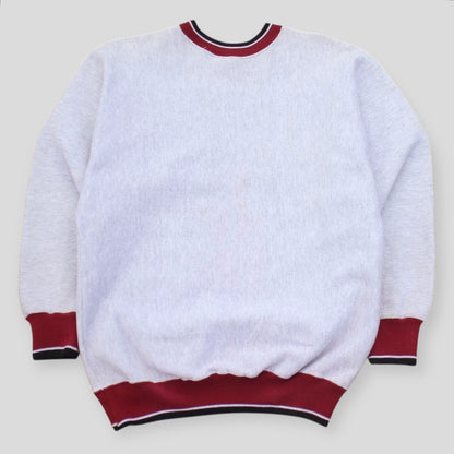 1990s Rare “ARKANSAS” Big Spell Out Crewneck -  L