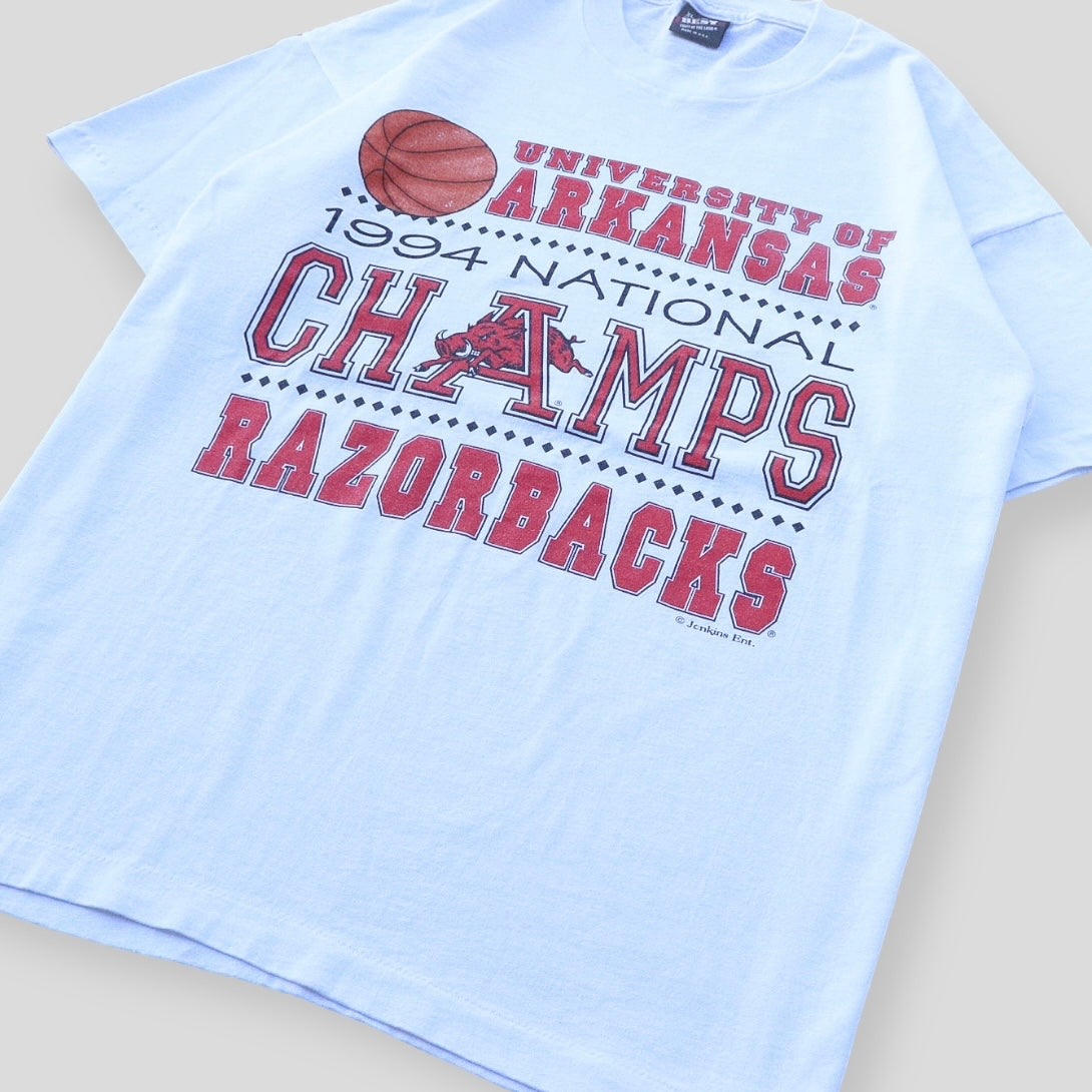 1994 University Of Arkansas National Camps Tee - backtovida