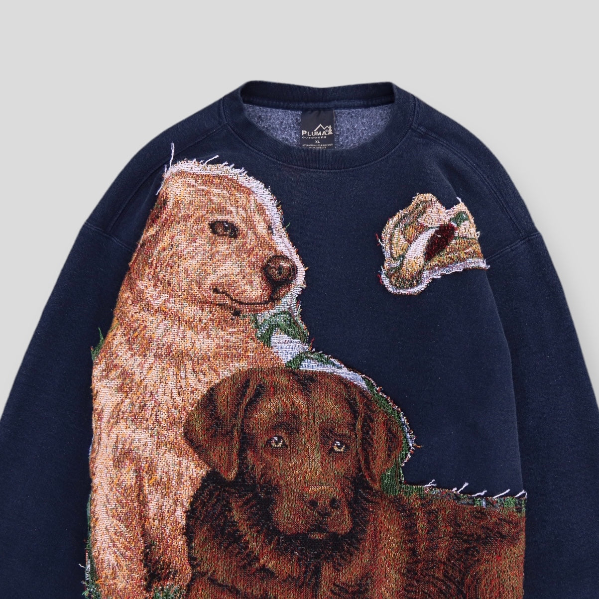 Reworked Vintage Hunting Dogs Crewneck - backtovida