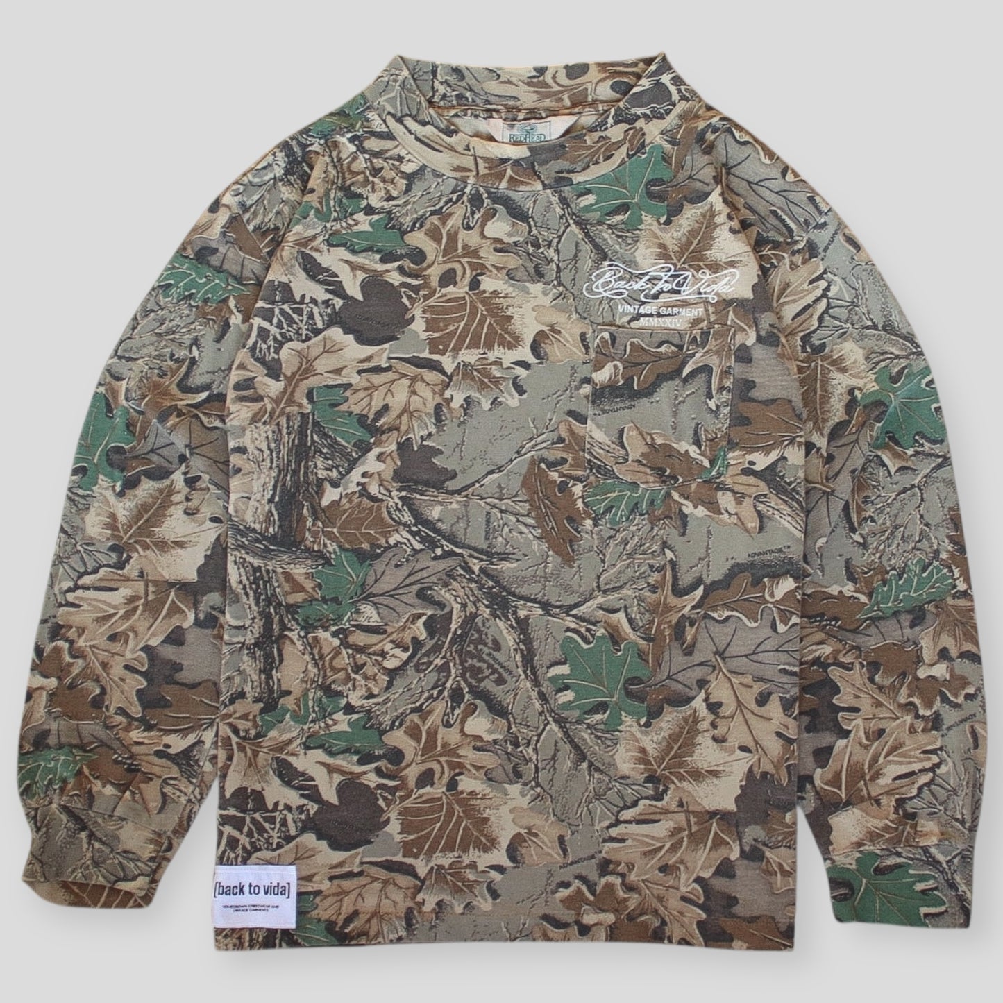 [back to life] Vintage Camo LS