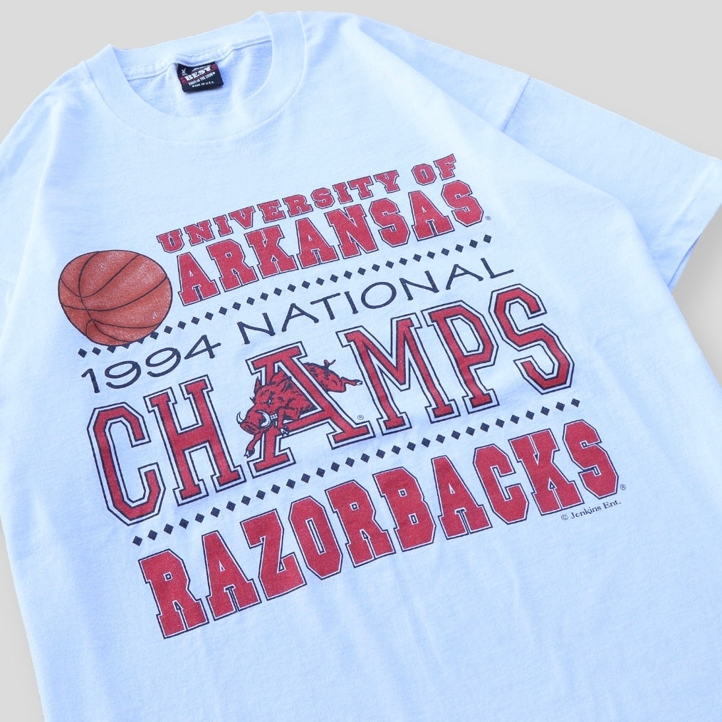 1994 University Of Arkansas National Camps Tee - backtovida