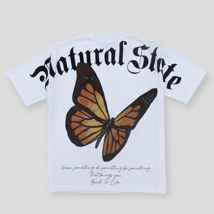 [NATURAL STATE] BACK TO VIDA SIGNATURE TEE - backtovida