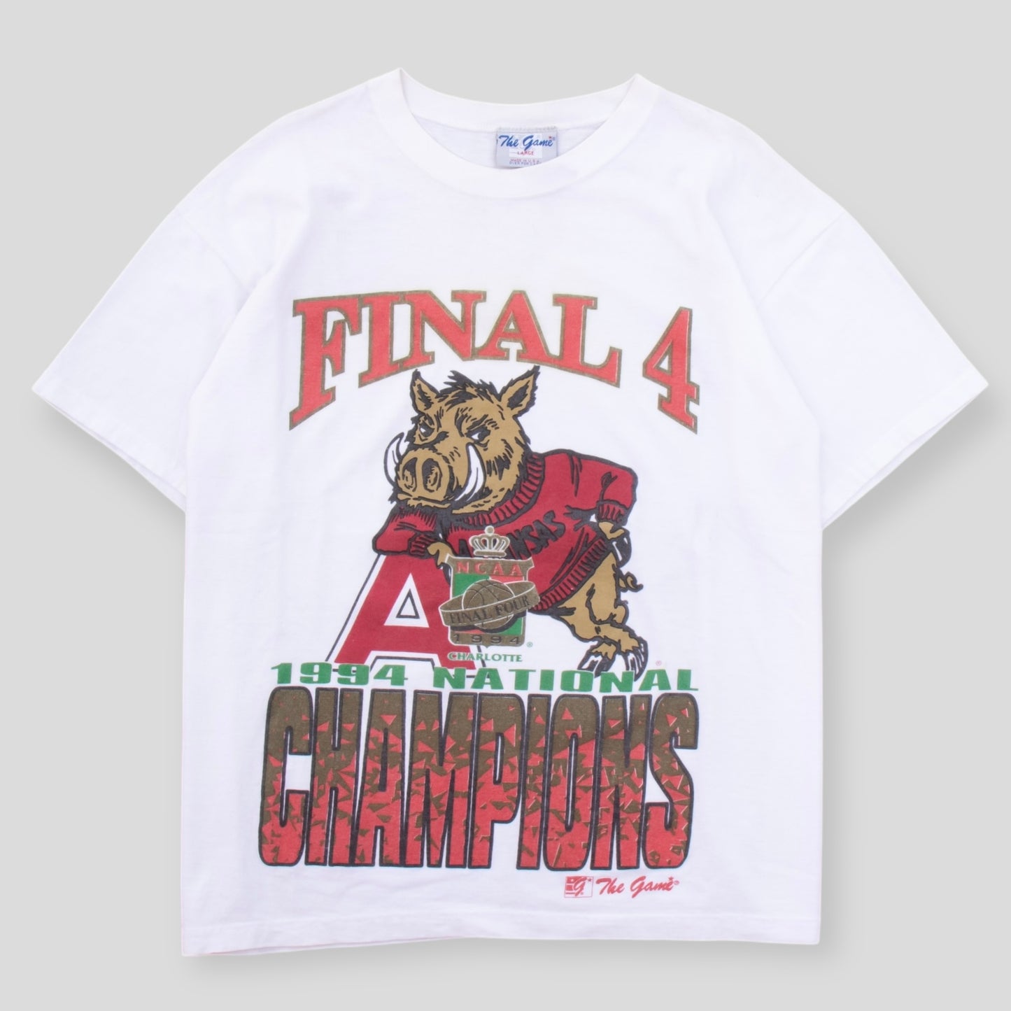 1994 Final Four Arkansas National Champions Official Tee - L