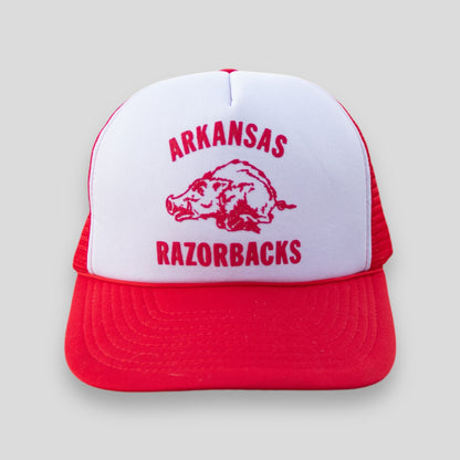 90s Arkansas Razorbacks AOP Trucker Cap