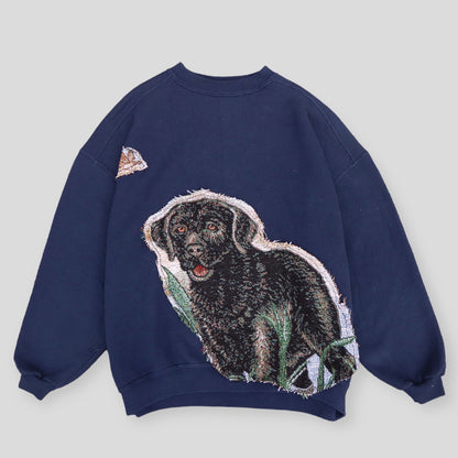 Reworked Vintage Hunting Dog Crewneck - backtovida