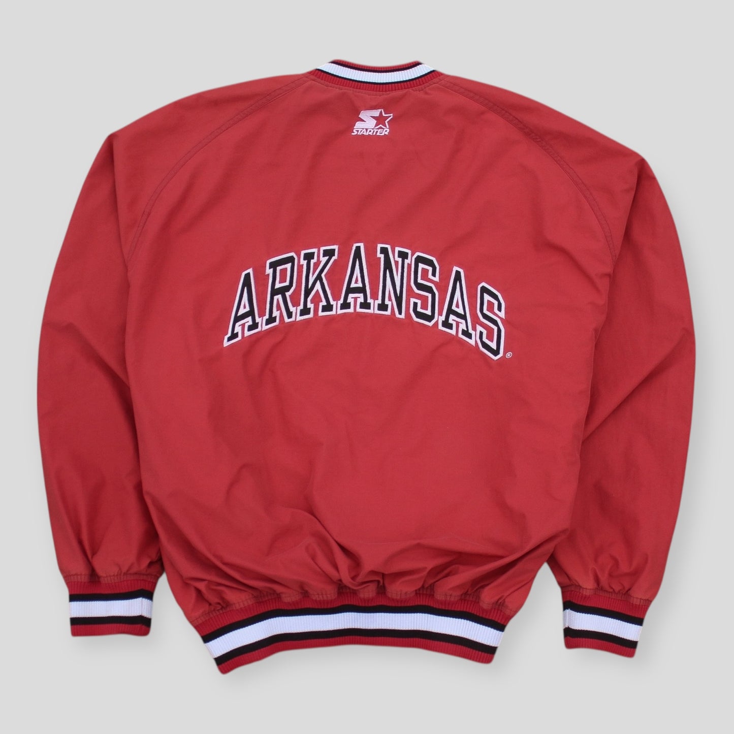 90s Arkansas Razorbacks Windbreaker - XL