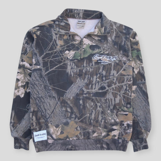[BTV] Aged into Purpose Quater zip camo