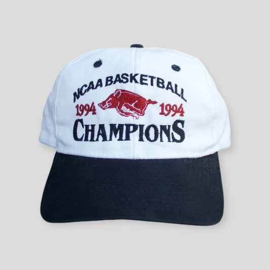 1994 NCAA Razorbacks Championship Basketball Cap