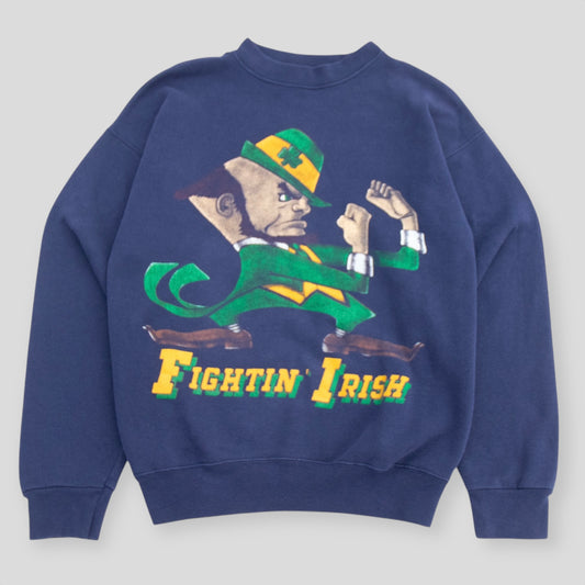 90s Notre Dame Fightin Irish Crew - L