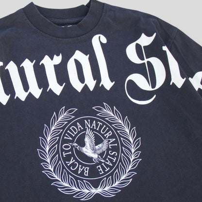 Natural State Signature Spell Out Tee [vintage fade]