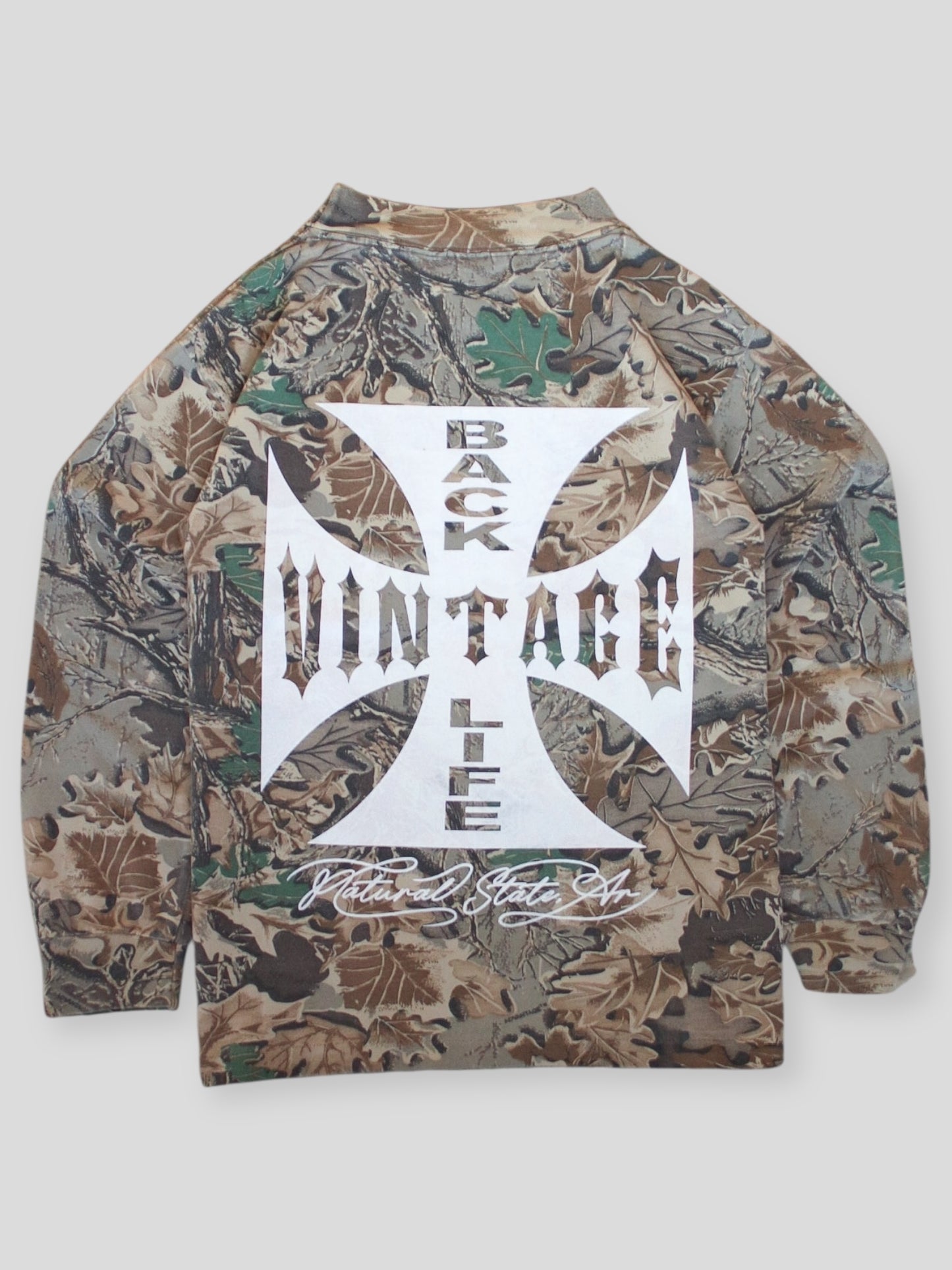 [back to life] Vintage Camo LS
