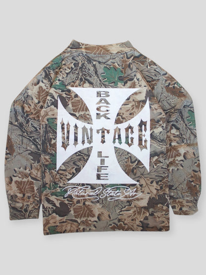 [back to life] Vintage Camo LS