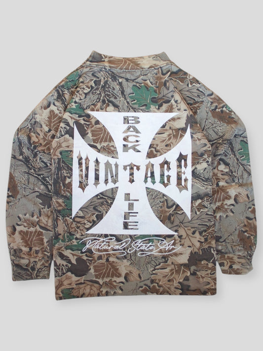 [back to life] Vintage Camo LS