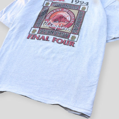 1994 NCAA Champions Arkansas Final Four Tee - backtovida