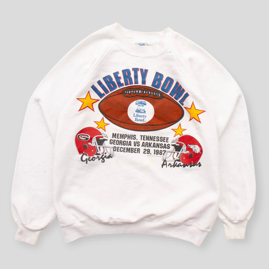 1987 Arkansas Razorbacks Liberty Bowl Vintage Crewneck