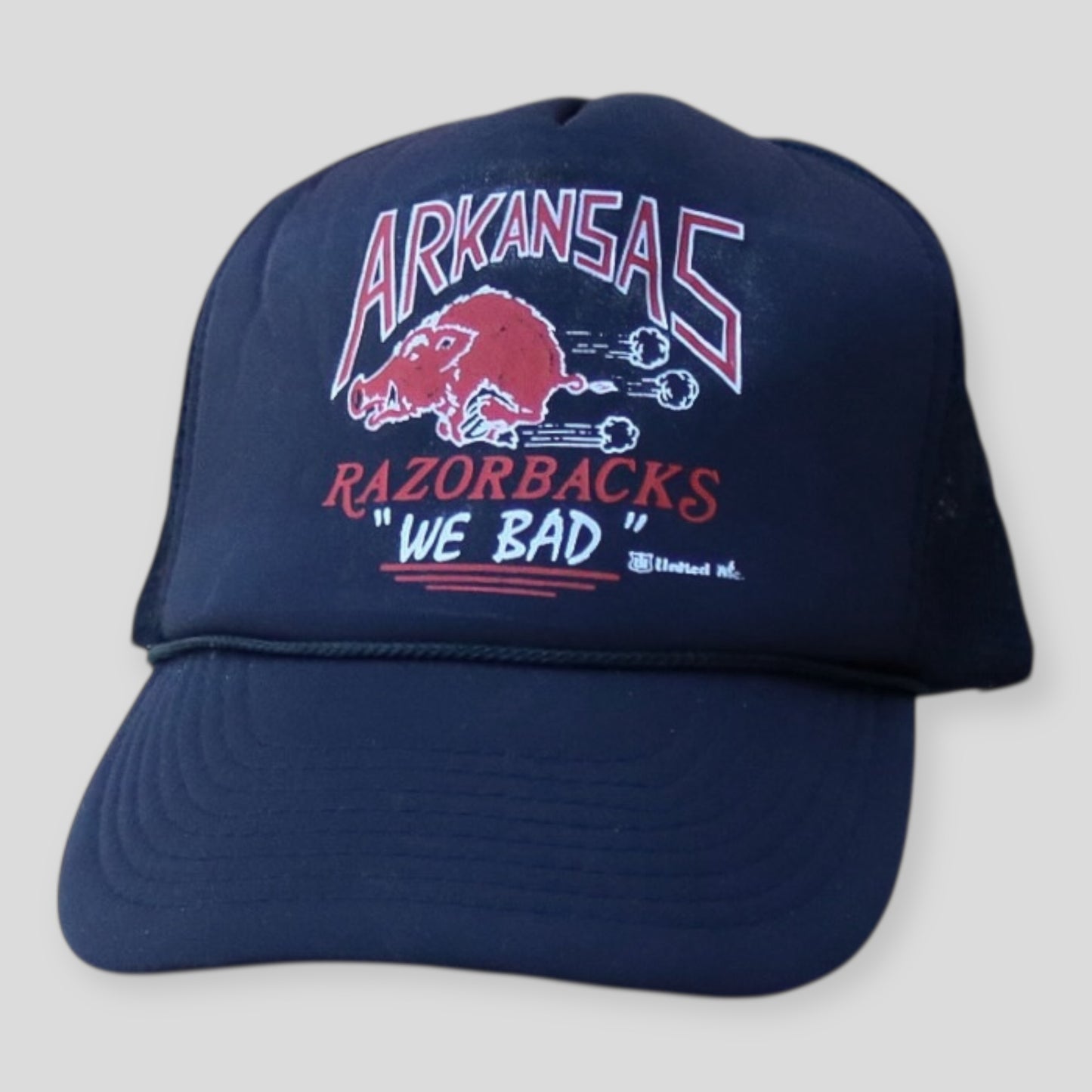 90s Arkansas “We Bad” Trucker Cap