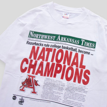 1994 Official Northwest Arkansas Times “NATIONAL CHAMPIONS”