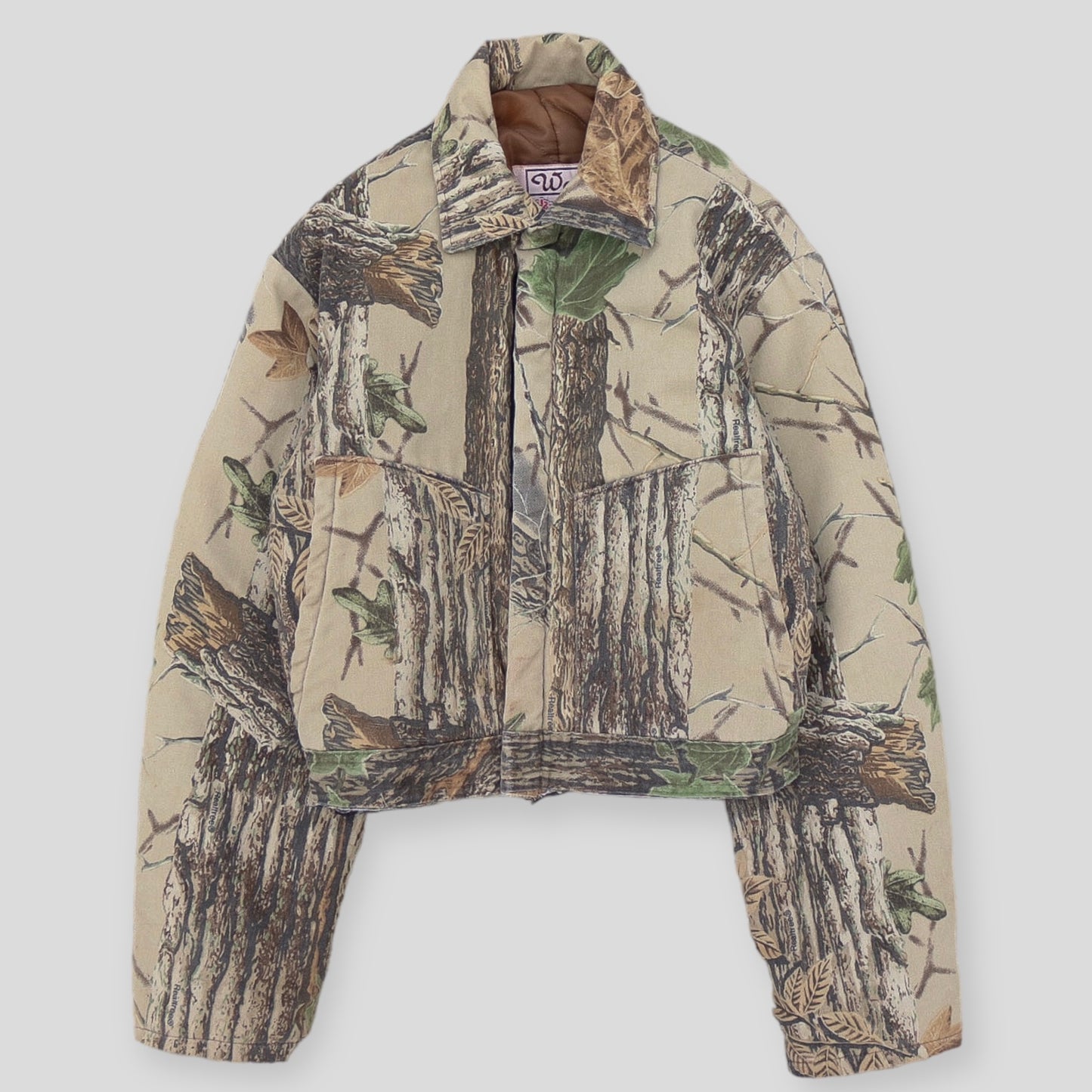 90s Walls X Realtree Cropped Camo Jacket [women] - backtovida