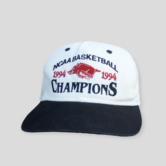 1994 NCAA Razorbacks Championship Basketball Cap