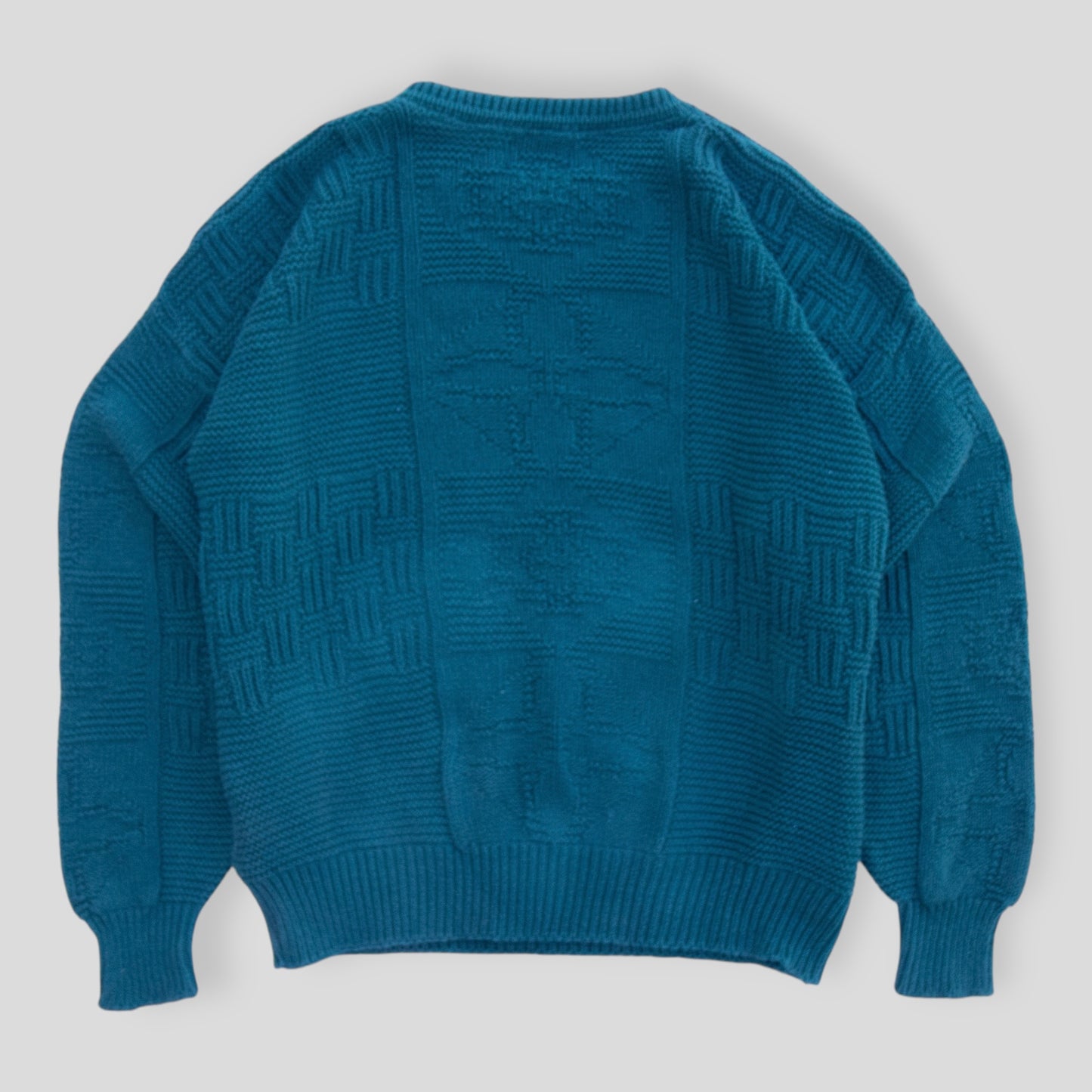 Vintage Barrel Knit Sweater - XL