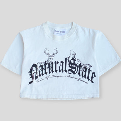 NATURAL STATE CROP TEE