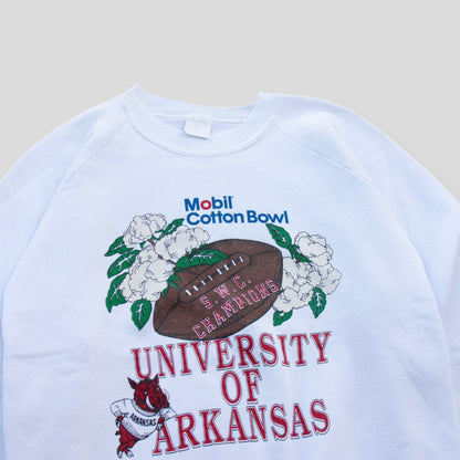 90s University Of Arkansas Cotton Bowl Crewneck