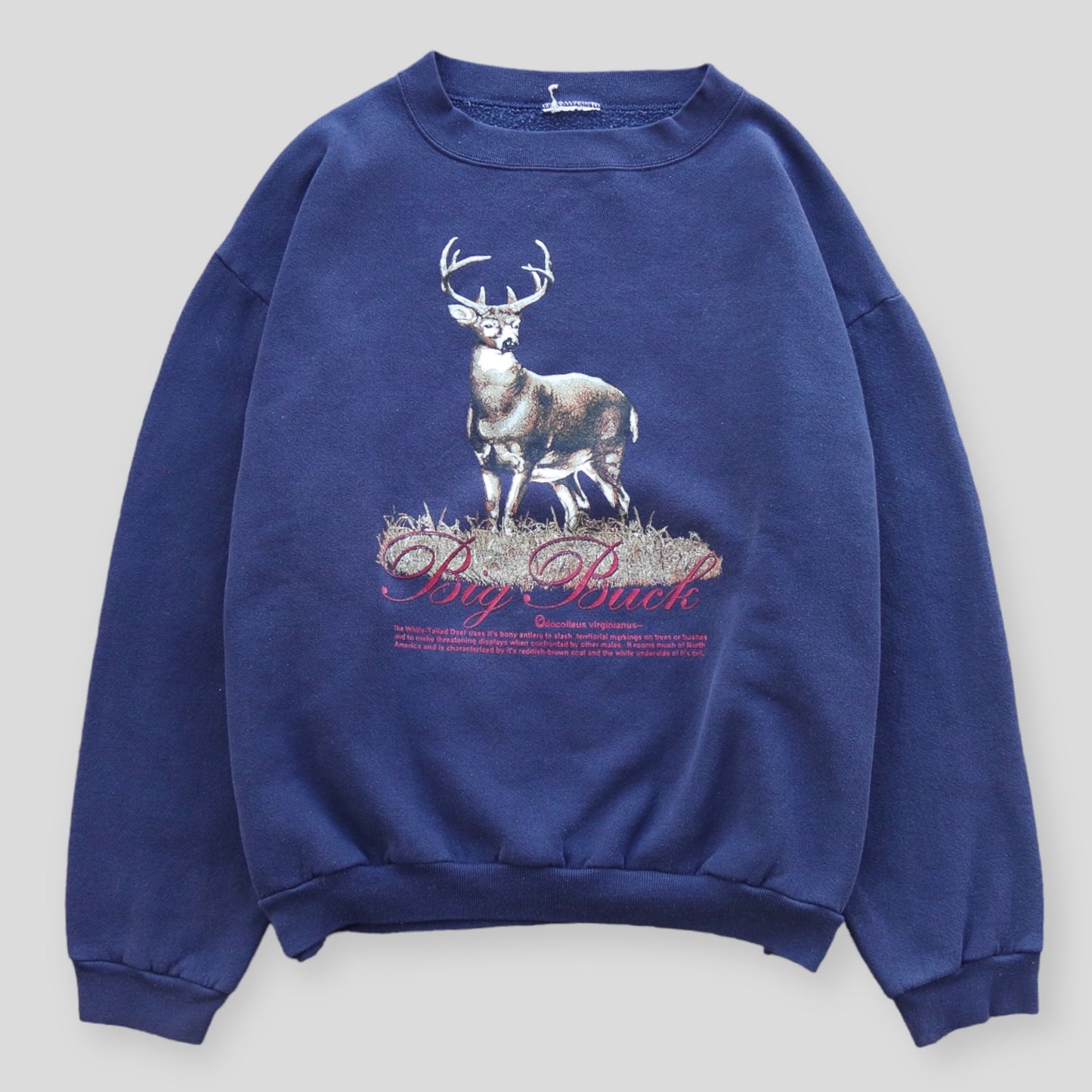 90s Vintage Big Buck Crewneck - backtovida