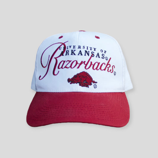 90s University Of Arkansas Cap