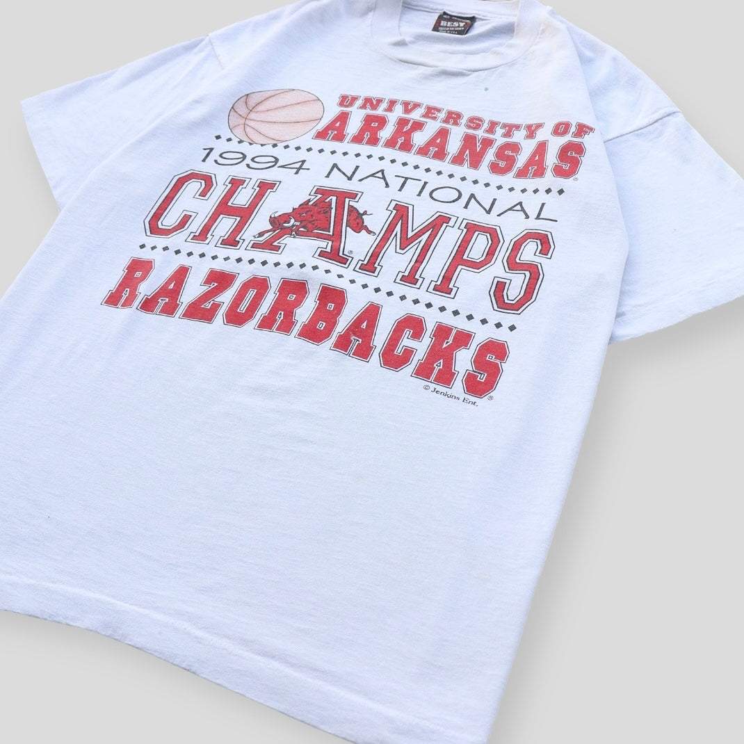 1994 University Of Arkansas National Camps Tee - backtovida