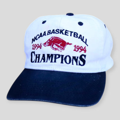 1994 NCAA Razorbacks Championship Basketball Cap