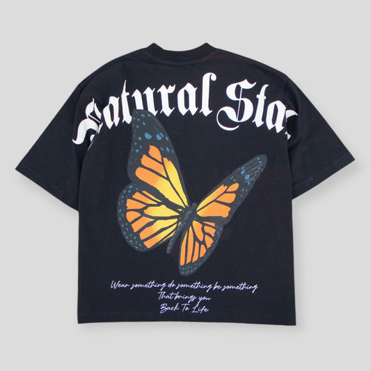 Natural State Signature Butterfly Tee [cropped fit]