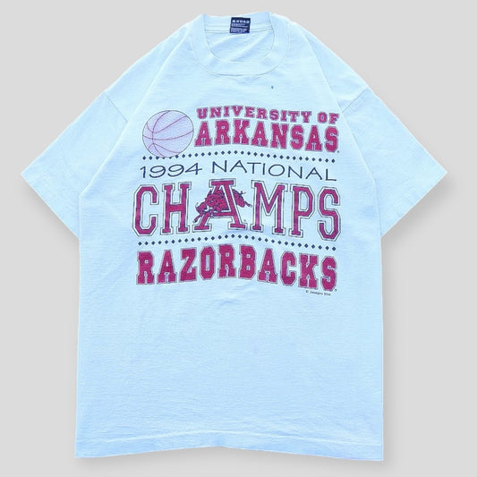 1994 University Of Arkansas National Camps Tee - backtovida