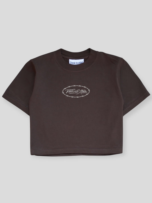 NATURAL STATE CROP TEE