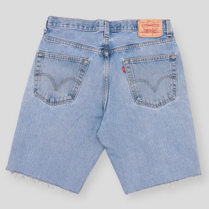 Vintage Levi’s [Patched Work] Denim Shorts - 33