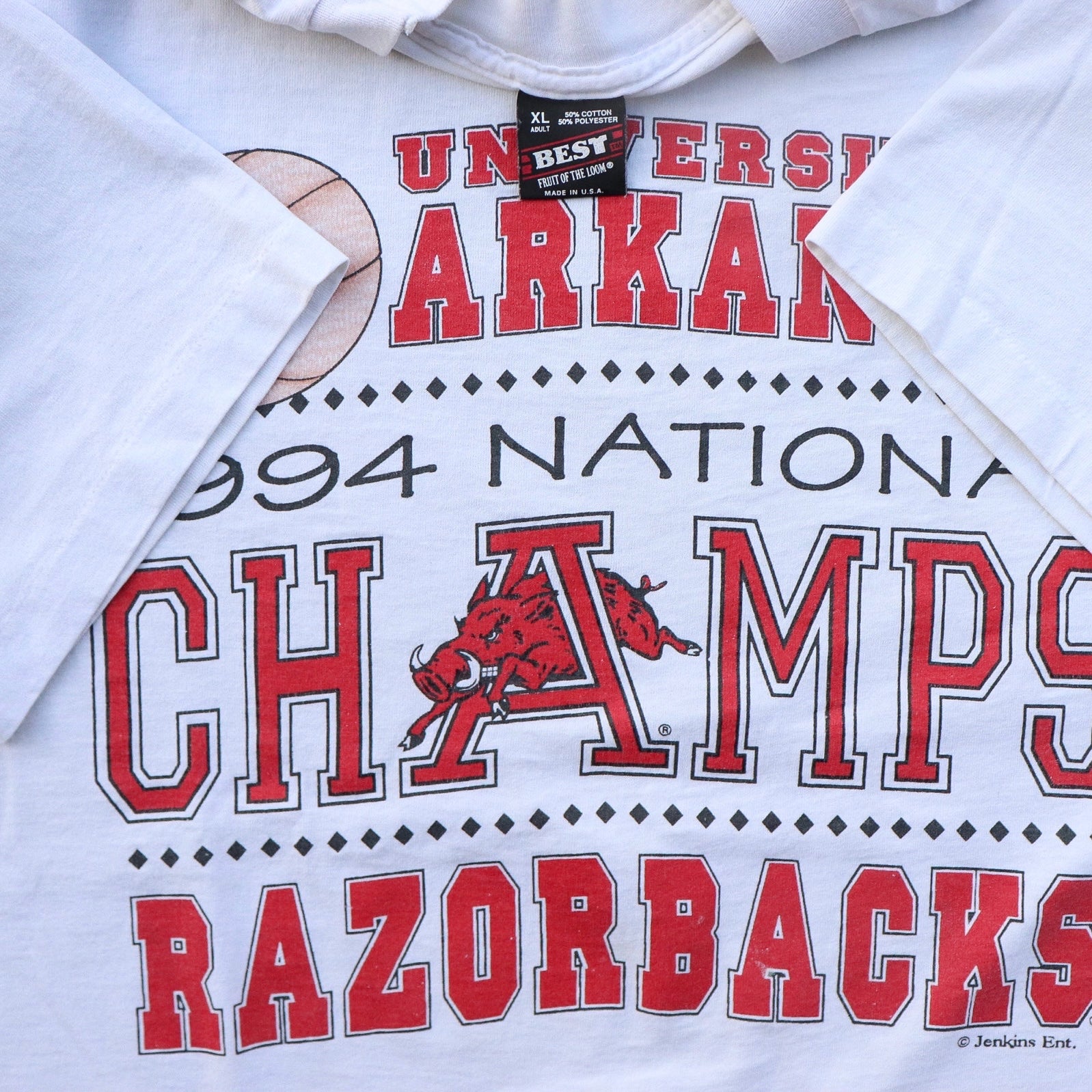 1994 University Of Arkansas National Camps Tee - backtovida