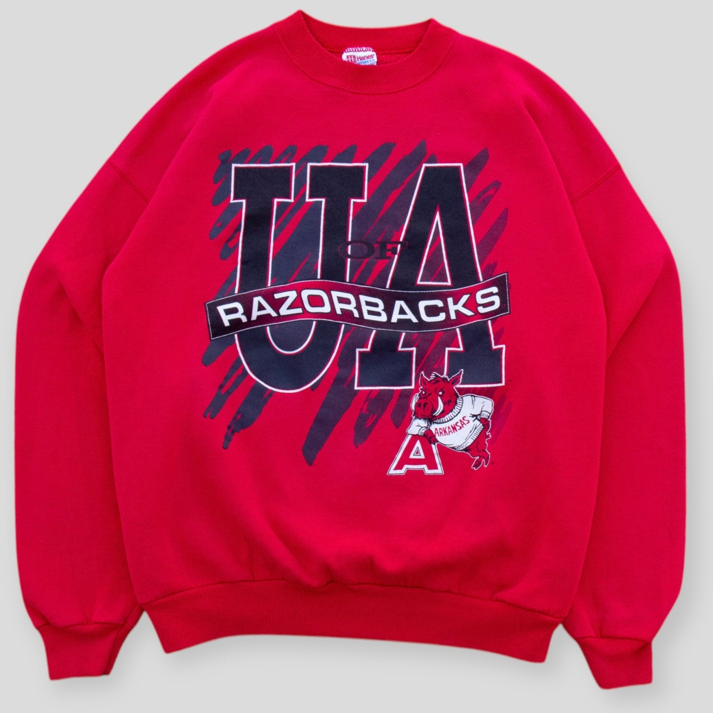 90s University Of Arkansas Crewneck - XXL