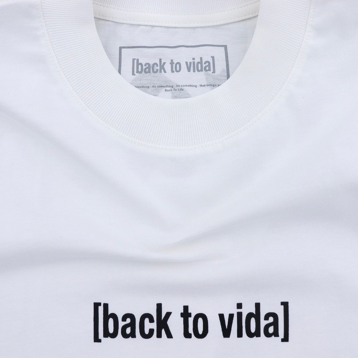 [NATURAL STATE] BACK TO VIDA SIGNATURE TEE - backtovida