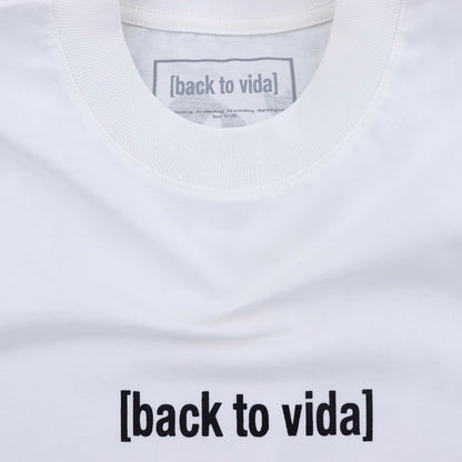 [NATURAL STATE] BACK TO VIDA SIGNATURE TEE - backtovida