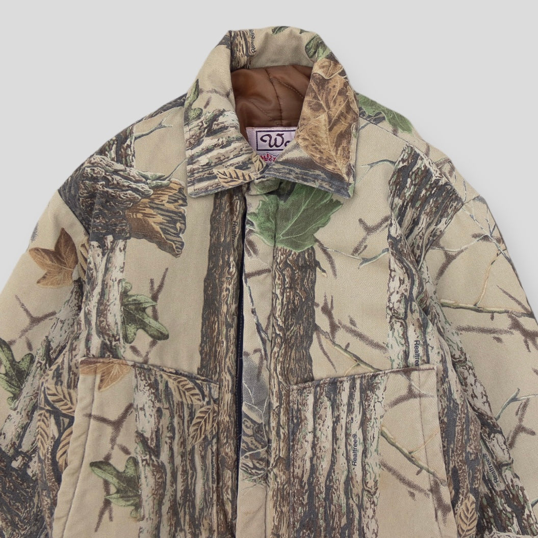 90s Walls X Realtree Cropped Camo Jacket [women] - backtovida