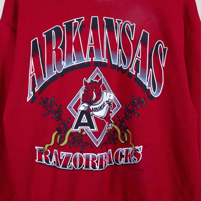 90s Arkansas Razorbacks Vintage Sweatshirt - backtovida