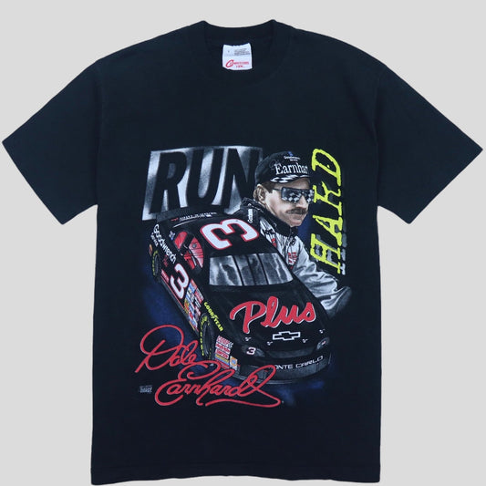 1997 Dale Earnhardt Run Hard T-Shirt - backtovida