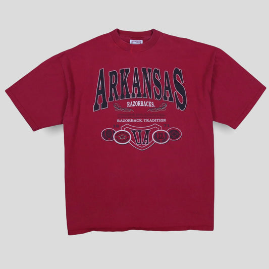 1990 Arkansas Razorbacks T Shirt - backtovida