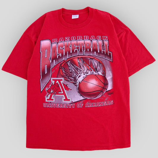 1990s Razorbacks Basketball Official T-Shirt - backtovida