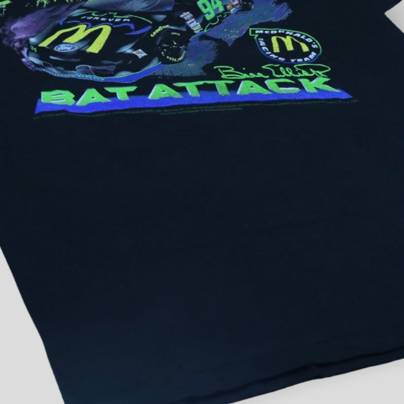 1995 Bill Elliott x Batman NASCAR T-shirt - backtovida