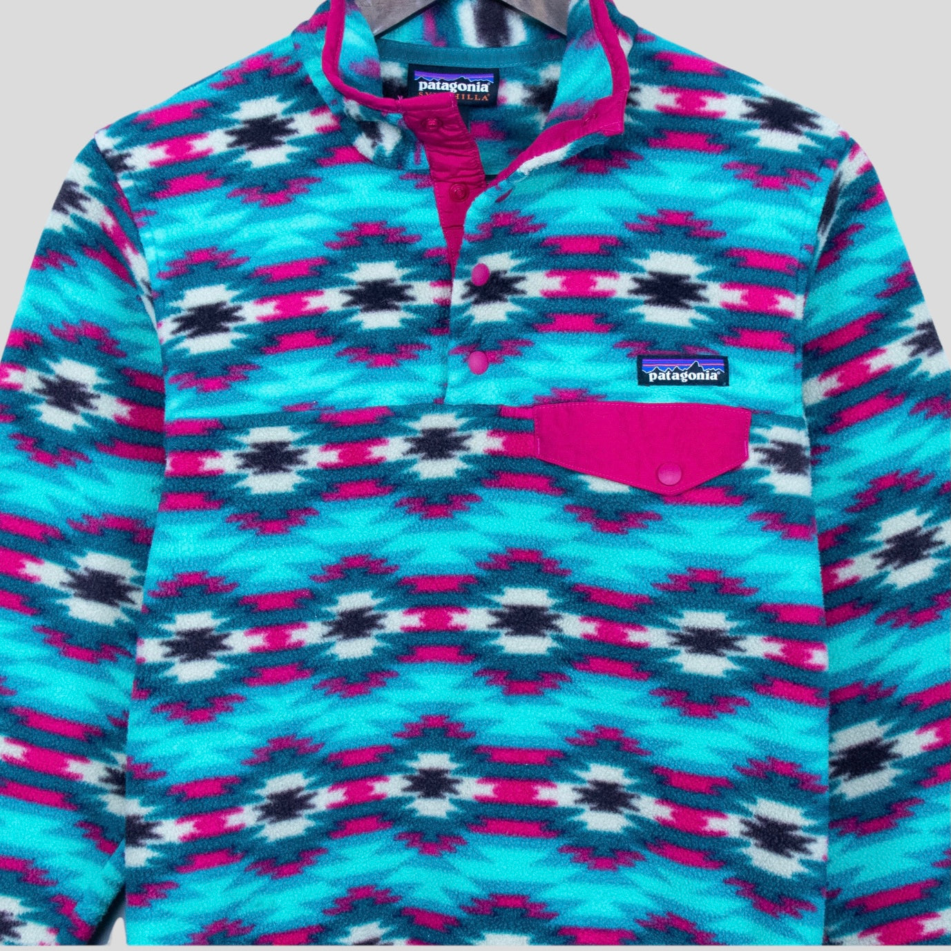 Patagonia Synchilla Aztec Fleece Pullover - backtovida